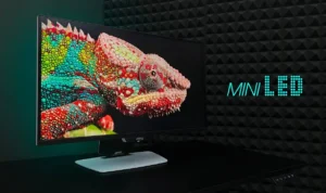 Monitor Gaming Mini LED, Layar Terang Kontras Tinggi